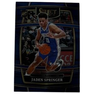 2021-22 Panini Select - Concourse Jaden Springer #85 RC